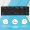 Клавиатура A4Tech Fstyler FK10 черный/синий USB Клавиатура A4Tech Fstyler FK10 черный/синий USB